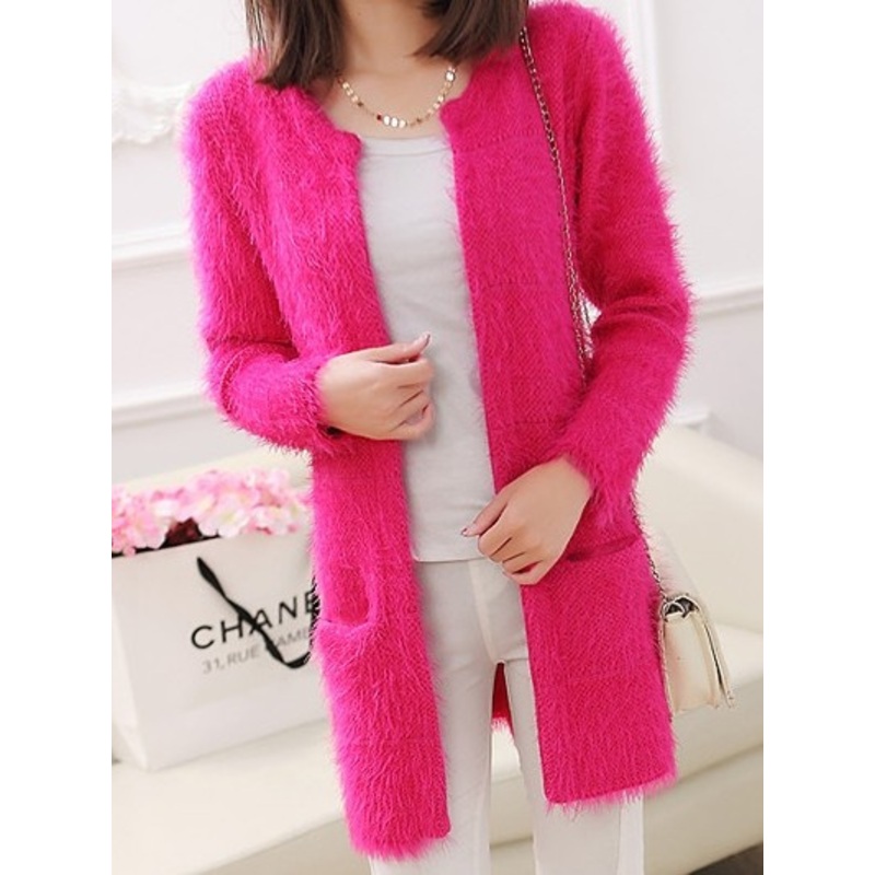 Sweater Mohair Long Coat Cardigan (BTQ001) – Knitted Sweater and Women Sweater price|M
