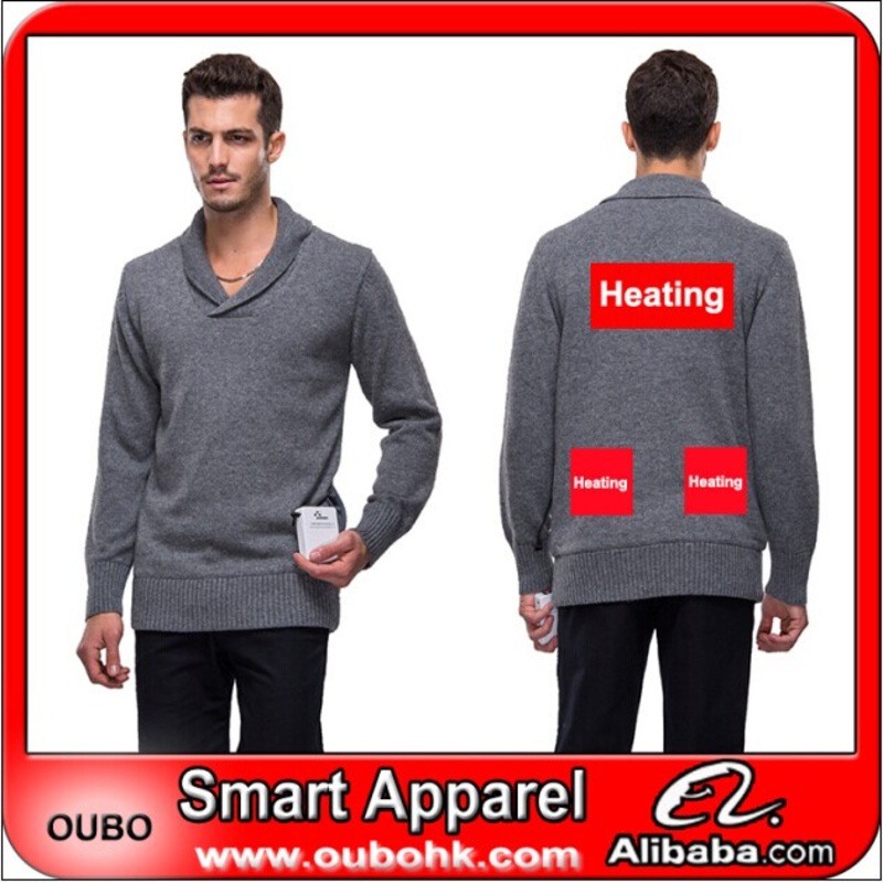 Sweaters for Men with Battery Heating System Electric Heating Clothing Warm Oubohk – Outwear and Outer Wear price|S