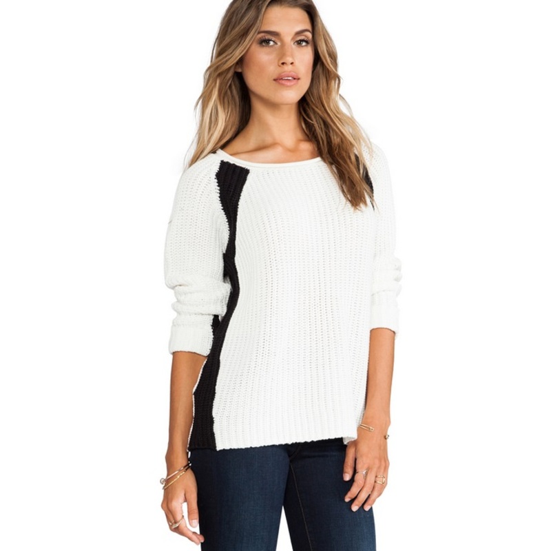Women Long Sleeve Joint Sweater – Women Sweater and Long Sleeve price|S