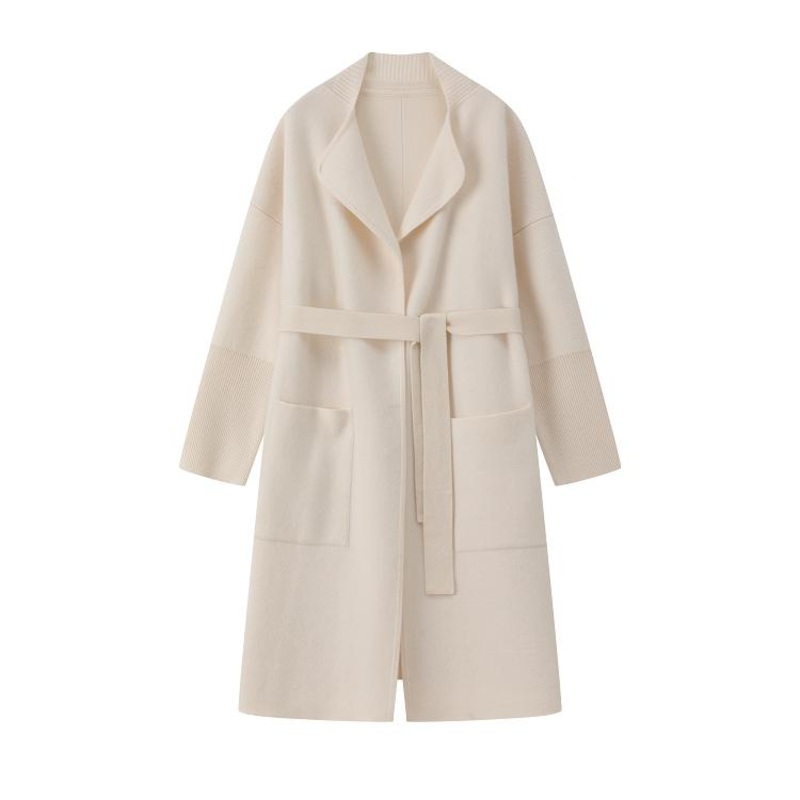 Womens Long Style Luxury Cashmere Overcoat – Cashmere Cardigan and Cashmere Sweater price|S