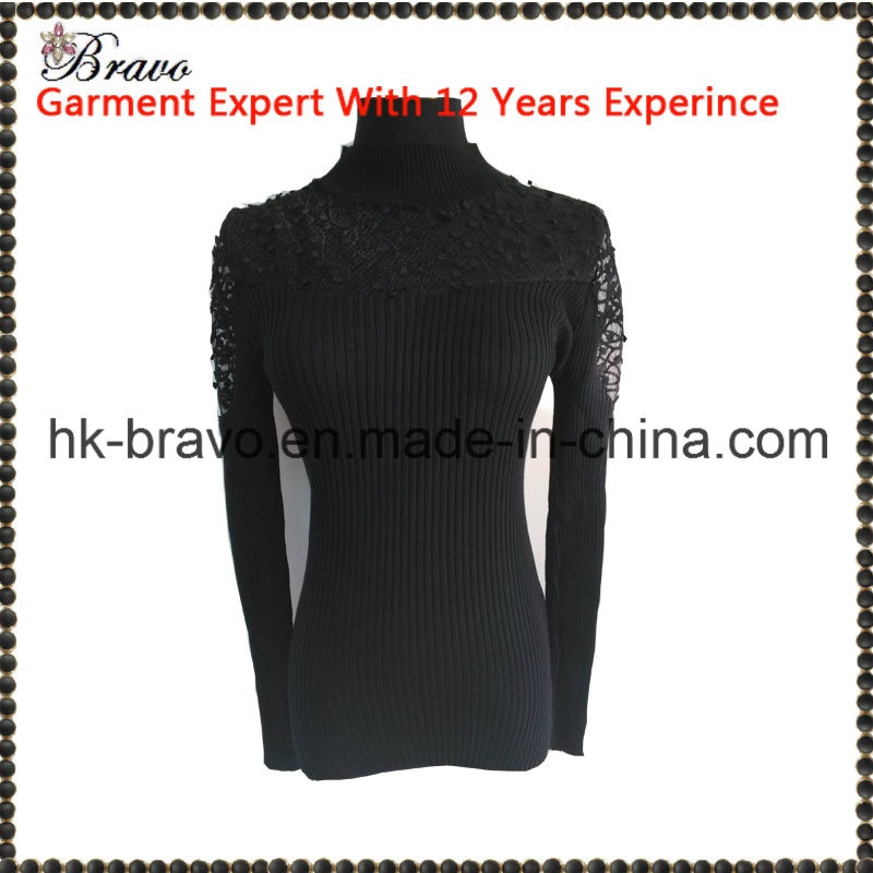 2015 Winter Hight Quantity Fashion Ladies Turtle Neck Long Sleeve Net Stith Knitted Swester (BR216) – Clothing and Fashion price|S, S, M, L, Xl, Xxl