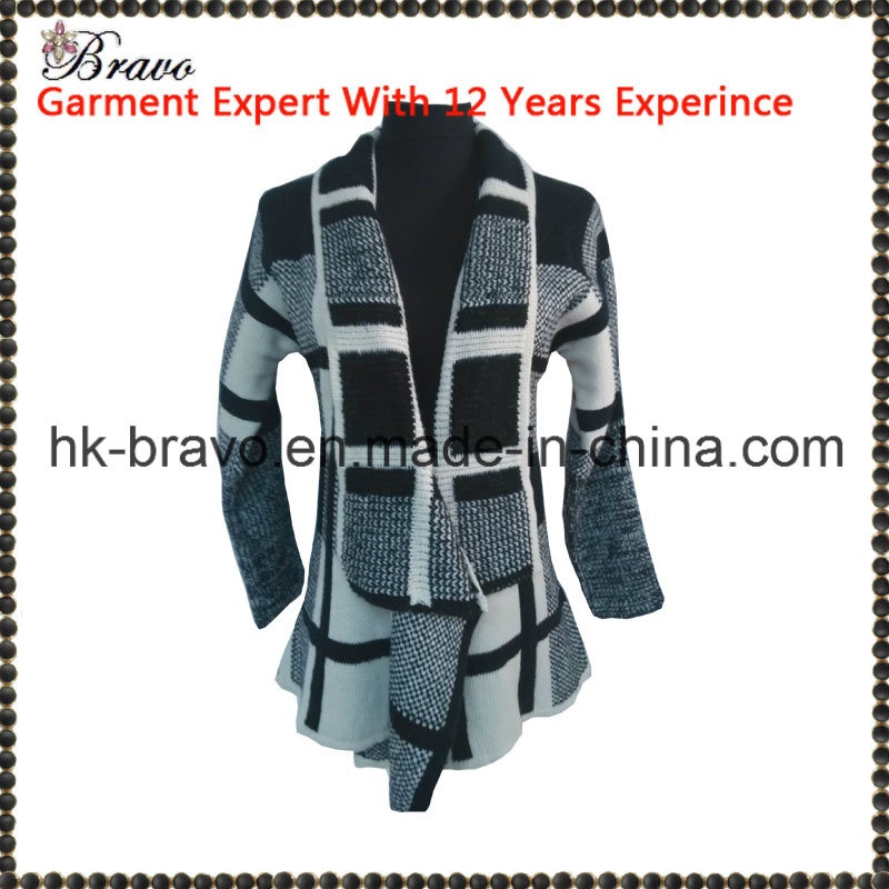 2015 Winter Top Fashion Ladies Long Sleeve Cardigan Knitted Sweater (3795A) – Sweater and Knitwear price|S, S, M, L, Xl, Xxl