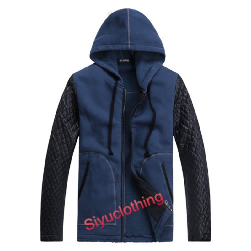 2015mens 100%Cotton Hoody Panels Casual Sweater (J-1623) – Cotton Jacket and Casual Jacket price|S
