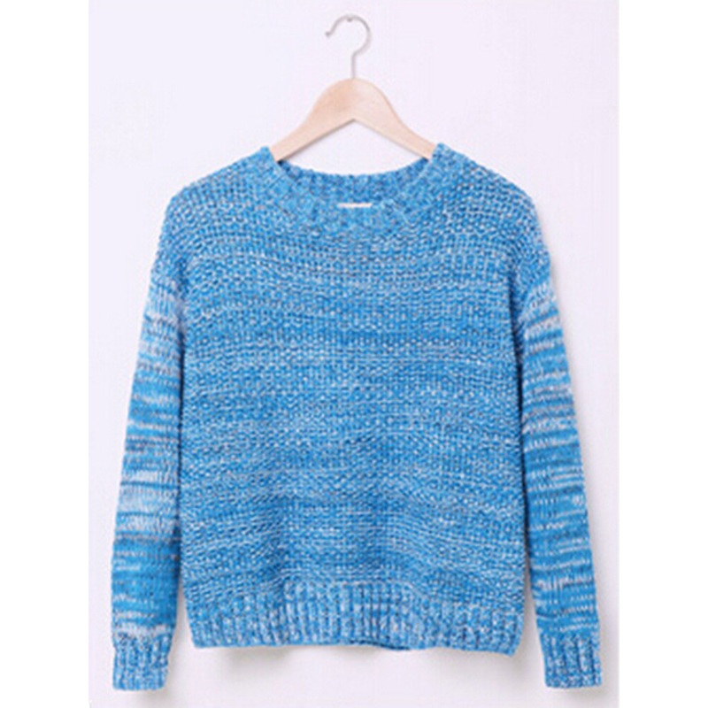 2021 New Fashion Design Leisure Blue Knit Beanie Sweater – Sweater and Womems price|S