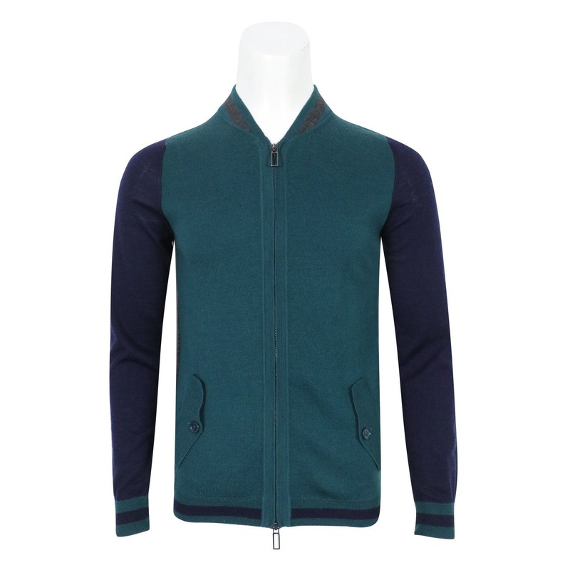 High Quality 12gg Knitted Men S Cashmere Clothing Hoodies Sweaters Knitwear Sweater with Zipper – Men S Knitted Pullover and Men S Jumper price|S