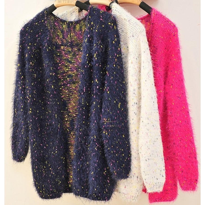 Knitting Cardigan Sweater Coat Thickening – Knitted Sweater and Women Sweater price|S