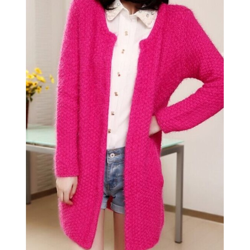 Long Loose Sweater Coat (BTQ096) – Knitted Sweater and Women Sweater price|S