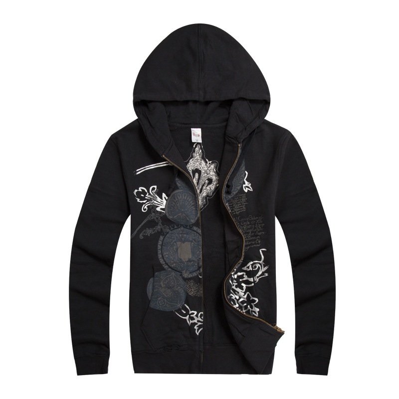 Mens Printed Hoody Cardigan Pullover Fashion Sweater – Sweater and Mens Sweater price|S