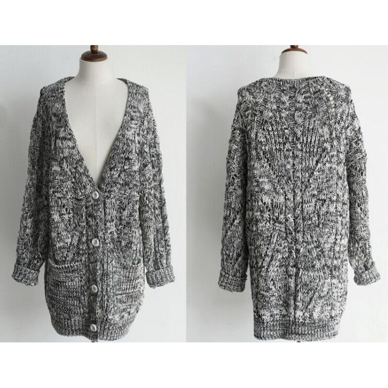 Twisted Cardigan Knit Sweater Coat (BTQ103) – Knitted Sweater and Women Sweater price|S