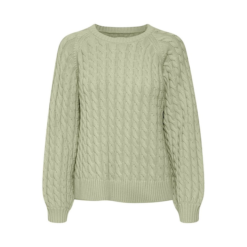 100% Organic Cotton Desert Sage Knitting Cable Knit Pullover Sweater Lady Sweater – Knitting Pullover Sweater and Cable Knit Pullover Sweater price|S