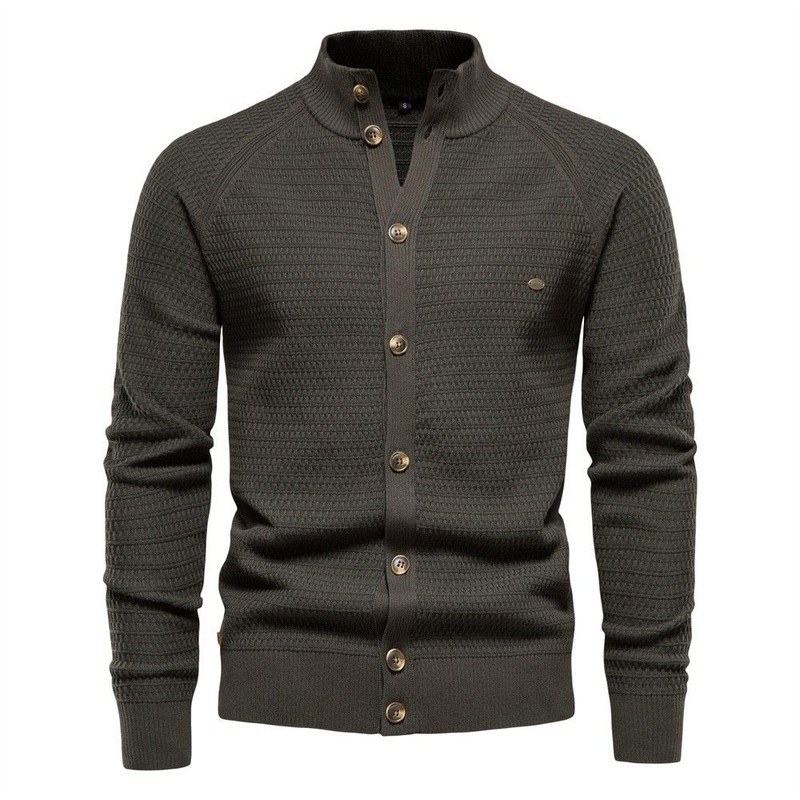 Autumn and Winter New Cardigan Mens Sweater High Quality Business Sweater Knitwear Men – Windbreaker and Pullover Hoodie Unisex price