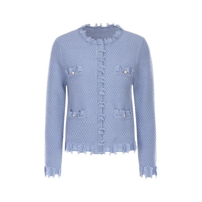Knitwear Manufacturers Custom Spring 2023 Casual Wool Female Sweater Knitted Cardigan for Women Sweater Cardigan – Wool Sweater Spring and Long Sleeve Top price|S, Customized