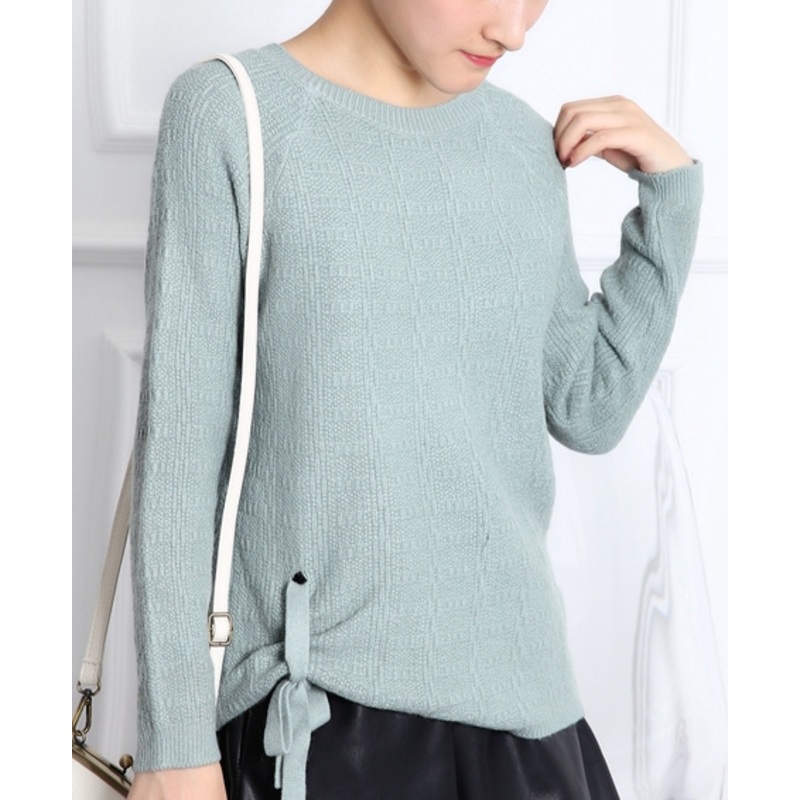 Lace Collar Collar Loose Jacket Sweater Long Sleeve Knitted Bottoming Shirt (BTQ222) – Knitted Sweater and Women Sweater price|S