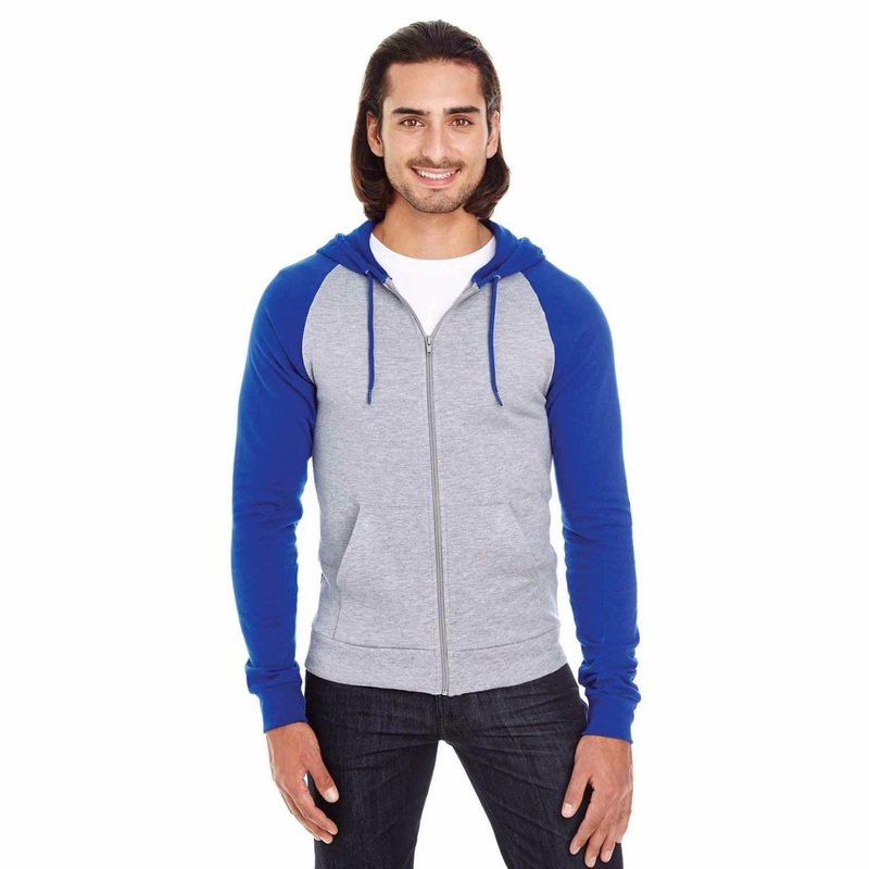 Pretty Warm Contrast Raglan Sleeve Baseball Hoodie with Custom Logo – Baseball Hoodie and Fleece Hoodie price|S