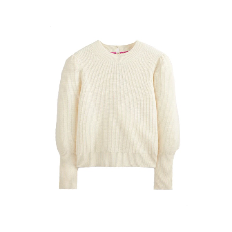 Wholesale Classical Women Pullover Solid Color Acrylic Sweater Knitting Clothing – Sweater and Pullover price|S