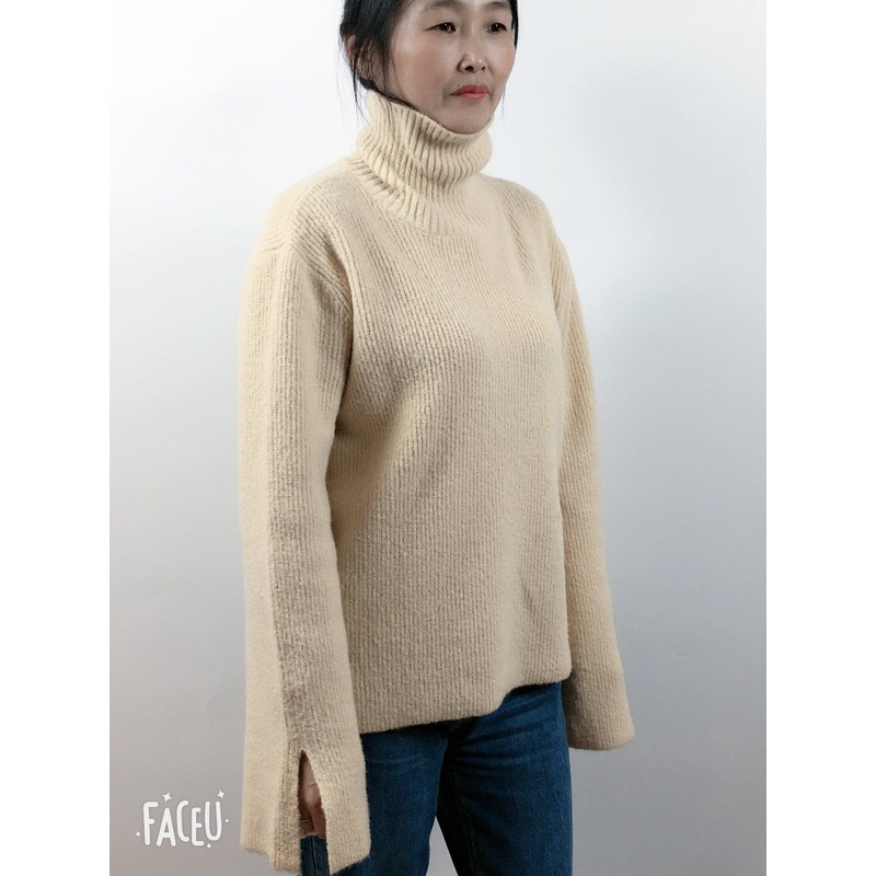 2022 Womens Long Sleeve Trutleneck Fashion Knitted Warm Pullover Sweaters – Womens Sweater and Womens Pullover price|S