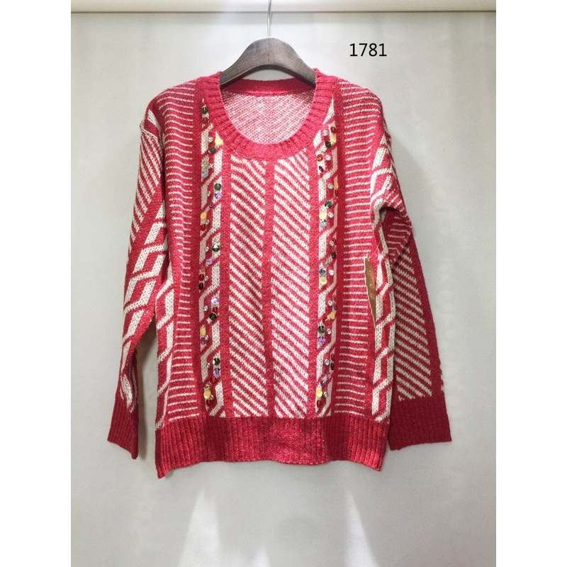 Custom Crew Neck Sweater Women Knitted Pullover Winter Plain Sweater Modest Elegant Pullover – Knitted Pullovers and Women Lightweight Sweaters price|S
