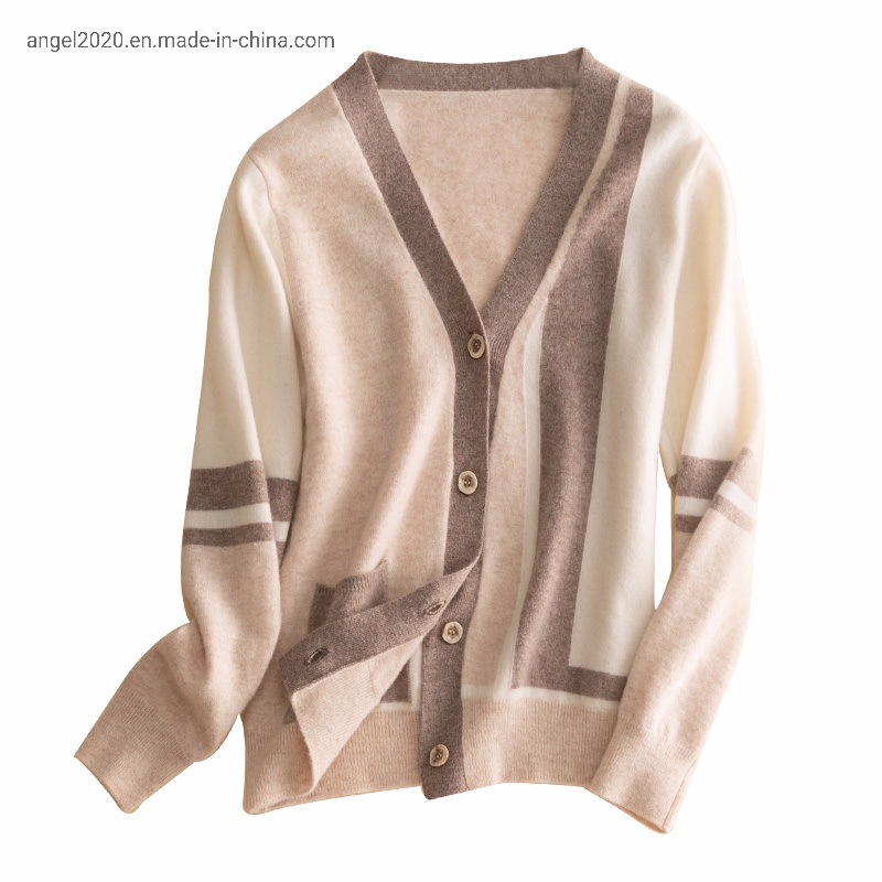 Fashion Ladies Knitted Cardigan with Wool Sweaters – Clothes and Fashion price|S