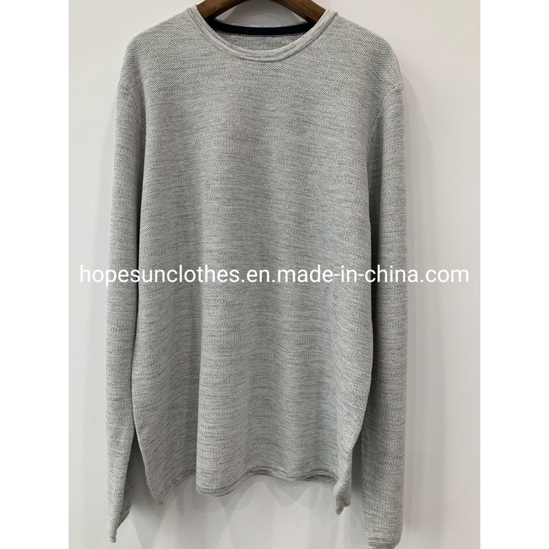 Wholesaler Manufacturer Men Jacquard Round Pullover Cotton Warm Winter Knitwear Sweater – Jumper and Sudaderas price|S