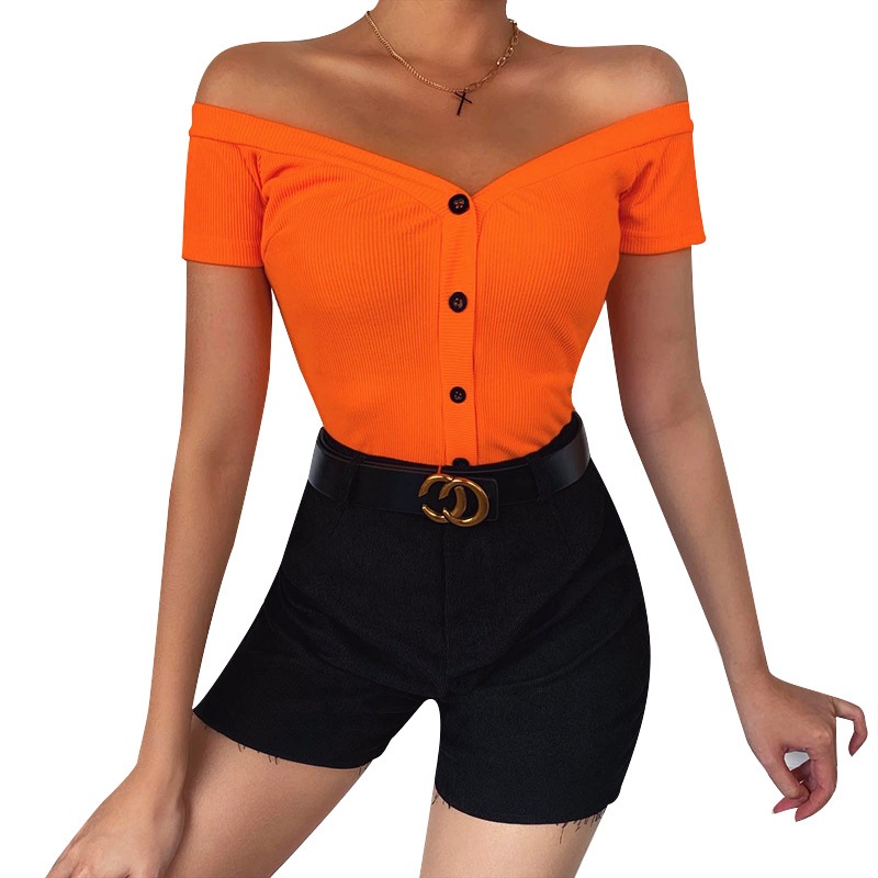 Womens Short Solid Color Single-Breasted Nitted Fashion Clothes – Dress and Clothes price|S