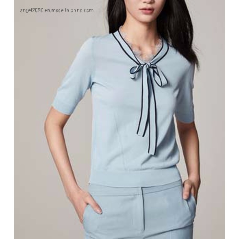 Clohting Ladies Knitted Tops with Rayon Nylon Sweaters – Clothes and Fashion price|S