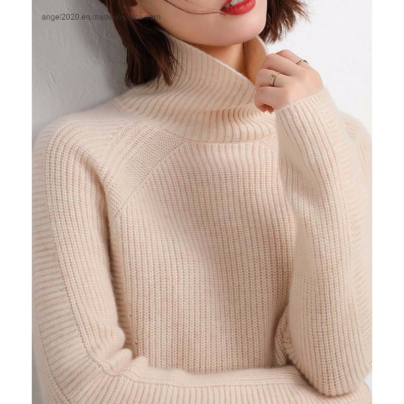 Fashion Ladies Knitted Pullover with Wool Sweaters – Clothes and Fashion price|S