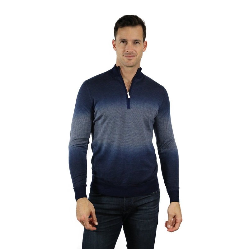 Mens Fashion Knitted with Zipper Pullover Sweater – Mens Pullover and Mens Knitwear price|S