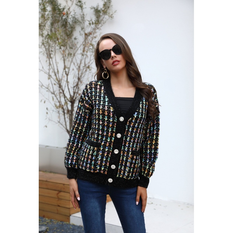 Women Sweater Cardigan Thick Winter Clothes Ladies Casual Lady Fancy Knitwear Sweater – Women Clothes and Clothing price|S