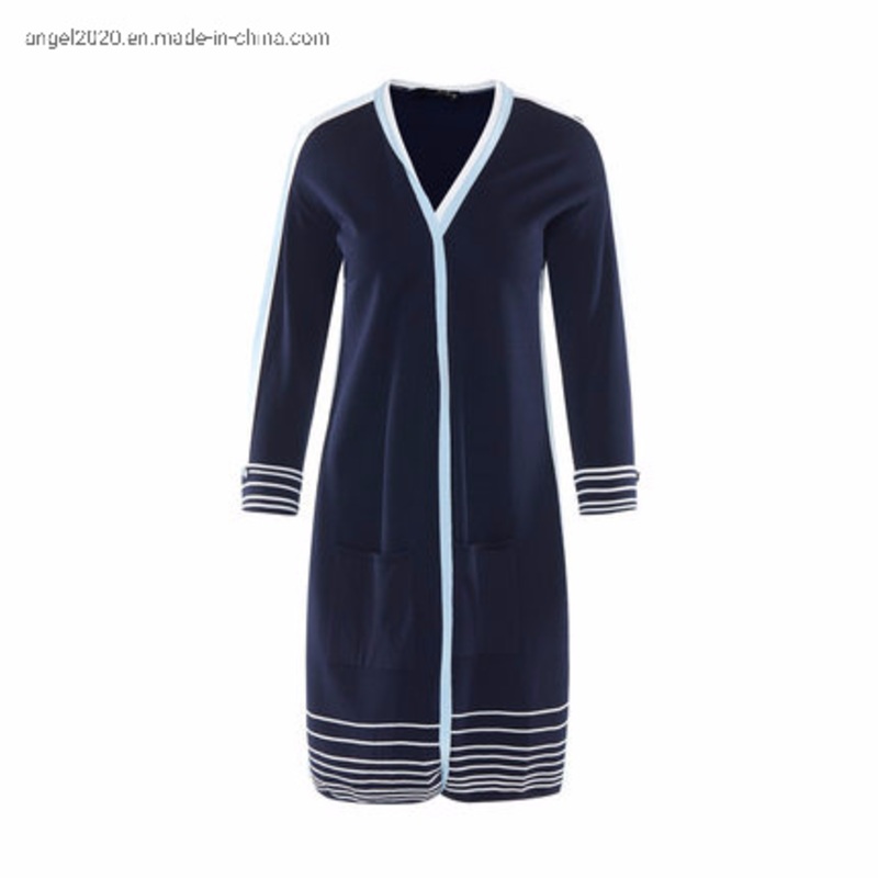 Clothing Ladies Knitted Cardigan with Rayon Nylon Sweaters – Clothes and Fashion price|S