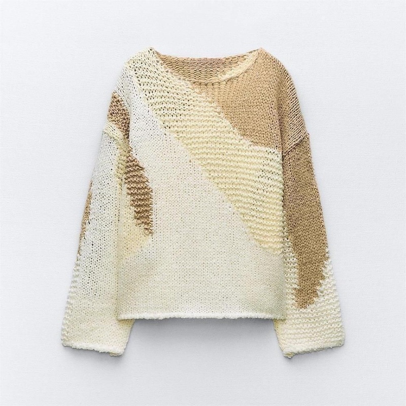 Knit Sweater Factory Custom Logo Thick Wholesale Winter Jacquard Sweater Warm Sweatshirt – Womens Fall Knitwear and Womens Knit Sweater price|S/M/L/Customized Size