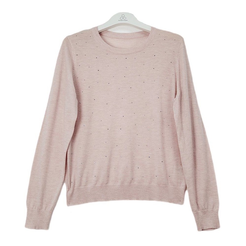 Knitwear Wholesale Factory Custom Ladies Jumper Casual Knit Top Women Sweater – Ladies Sweater Pattern and OEM Womens Sweater price|S/M/L/Customized Size