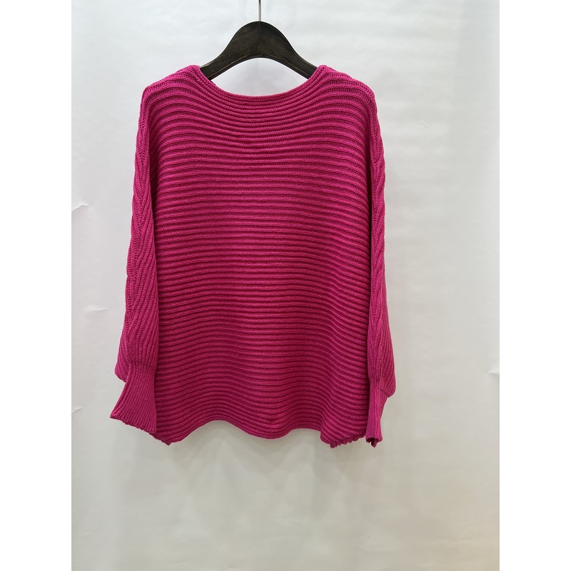 New Design Womens Knitwear Solid Color V-Neck Twist Pullover Ladies Stripe Design Sweater – Sweater and Knitted Pullovers price|S