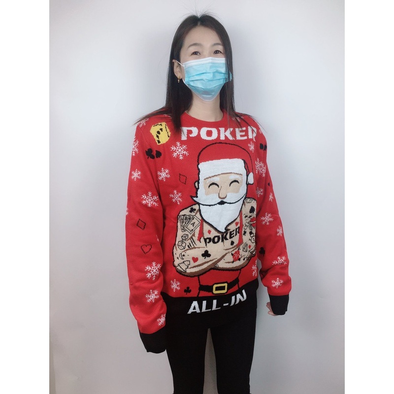 2022 Womens Fashion Knitted Round Neck Jacquard Pattern Popular Pullover Sweater – Christmas Sweater and Christmas Knitwear price|S