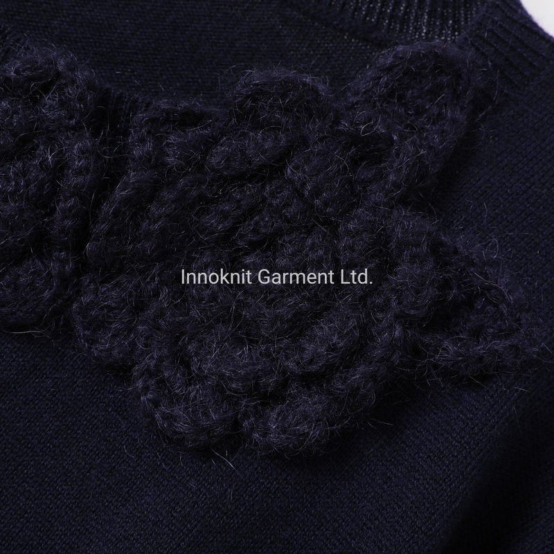 Cashmere Ladies Knitted Pullover Sweater – Wool Garment and Fashion price|S