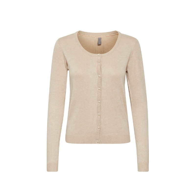 Fashion U-Neck Viscose Cardigan Long Sleeve Regular Fit Appare Knitting Sweater – Cardigan Sweater and Knitting Cardigan price|S