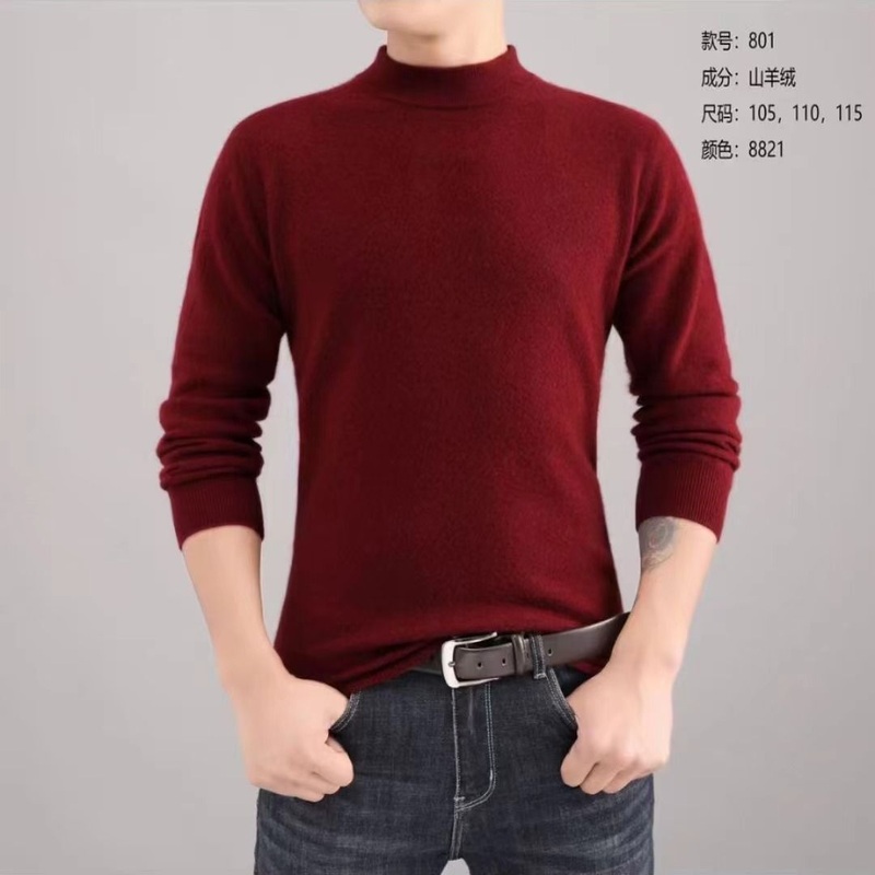 High-End Customized Men S Turtleneck Warm Wool Cashmere Sweater – Mens Sweaters and Plus Size Sweaters price|S