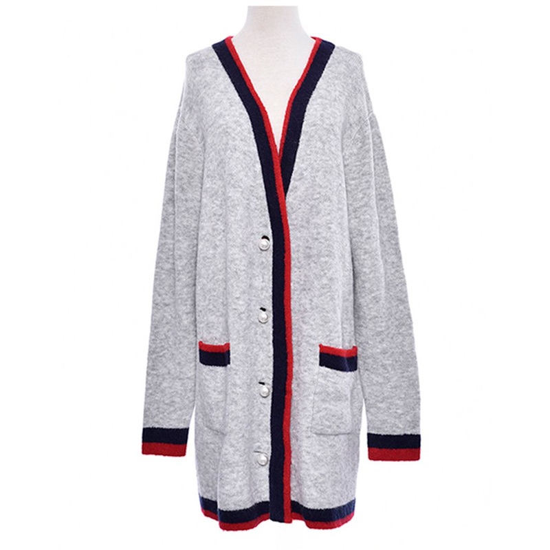 OEM Leisure Casual Long Cardigan Women Sweater with Pocket – Cardigan Sweater and Women Sweater price|S