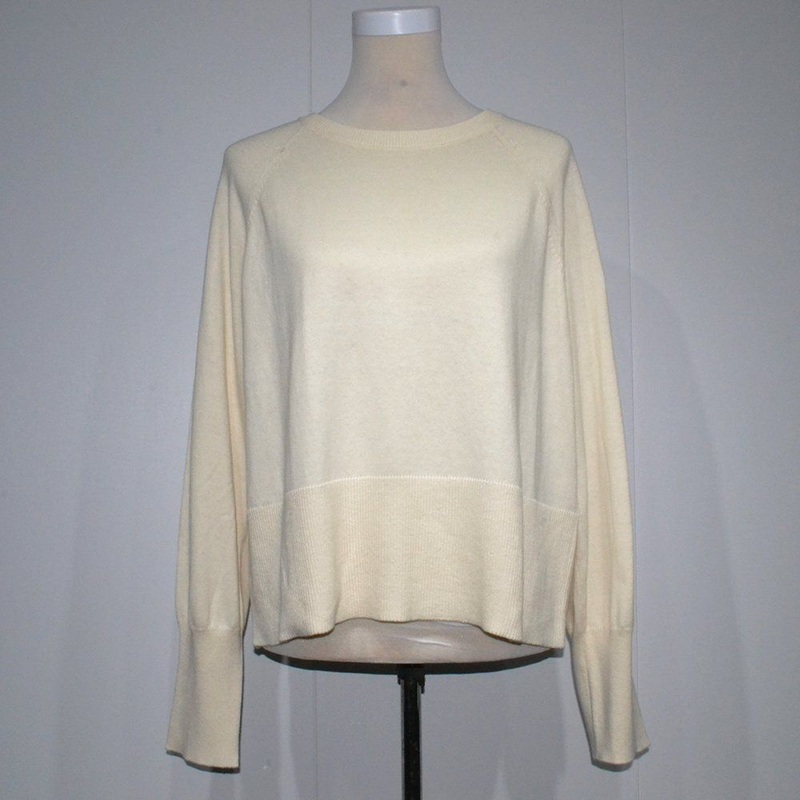 Women Spring and Autumn Fashion Round Neck Loose Wool Sweater Top Sweater – Woolen Sweater and Cardigan Knit price|Free Size