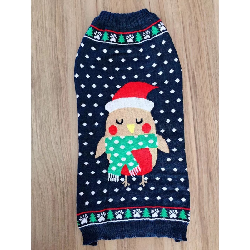 2022 Fashion Pet S Christmas Dogs Knitted Jacquard Sweater – Dogs Clothes and Dogs Knitwear price|S