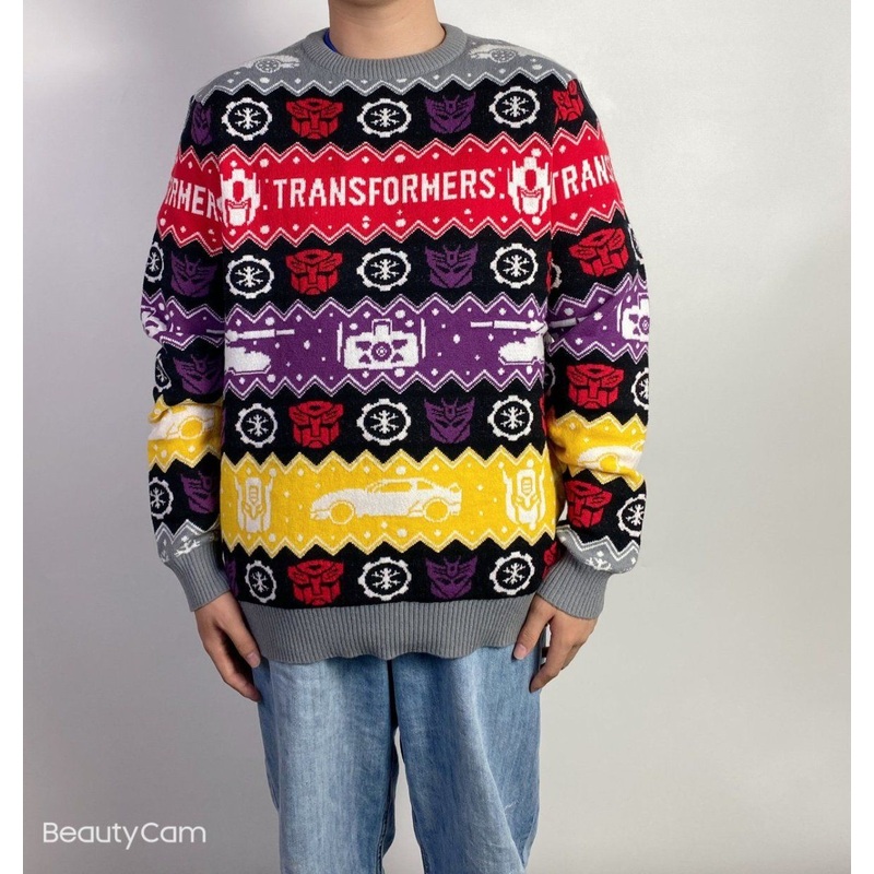 2022 Unisex Christmas fashion Jacquard Patterned Round Neck Long Sleeve Knitted Jumper Sweater – Christmas Sweater and Christmas Knitwear price|S