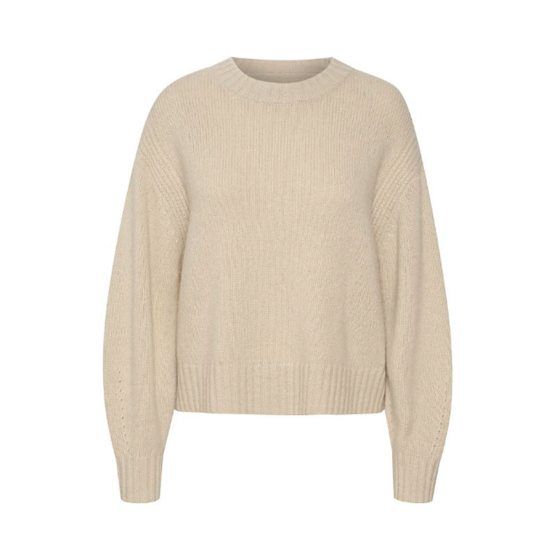 Ladies Alpaca Sweater Kintted Apparel Crew Neck Wool Pullover – Alpaca Sweater and Wool Sweater price|S