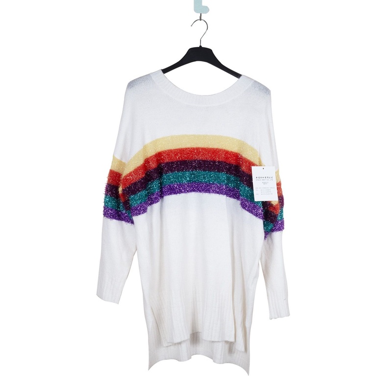 Square Fonda Custom Cashmere Knitting O-Neck Sweater for Women – Women Sweater and Sweater price|S