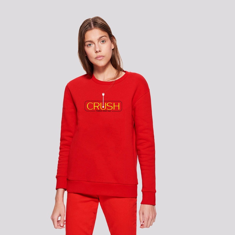 Supre Warm Winter Tops Womens Cotton Sweatshirt with Custom Logo – Womens Sweatshirt and Winter Sweatshirt price|S