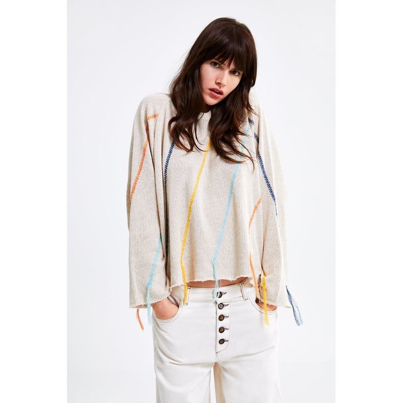 Women Round Neck Long Sleeve 2019 Fashion Wholesales – Fashion Sweater and Sweater price|S