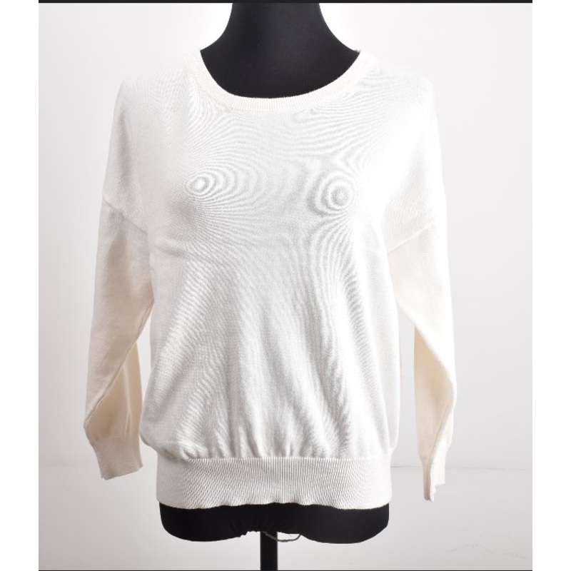 Womens Casual Lightweight Round Neck Ruff Sleeve Knit Top Loose Pullover Sweater – Lightweight Sweater and Basic Sweater Fancy Sweater price|S