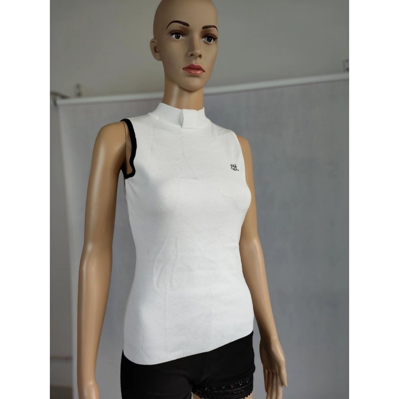 Womens Halter Knit Tank Tops Sleeveless Casual Sweater Vest Strench Ribbed Cami Shirts Slim Fit – Women Fashion and Women Clothes price|S