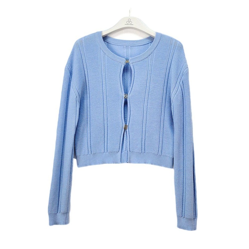 Young Girls Wear Knitted Long Sleeve Pullover Y2K Button Sweater Cardigan – Women Sweater and Ladies Sweater Pattern price|S/M/L/Customized Size