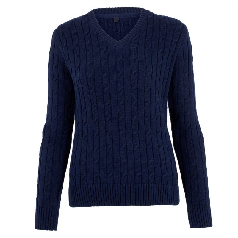 Custom V Neck Merino Wool Knit Autumn Sweater – Women Sweater and Women Jumper price|S, S-XXL
