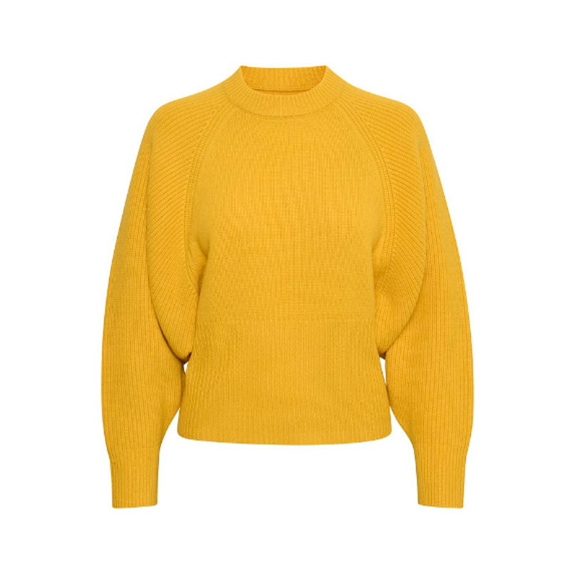 Fashion 100% Wool Sweater Pure Color Knitting Pullover – Knitwear and Knitting Pullover price|S