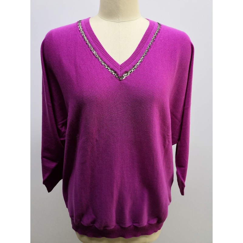 Ladies 100% Merino Wool Pullover Sweater – Clothes and Metal Chain price|S